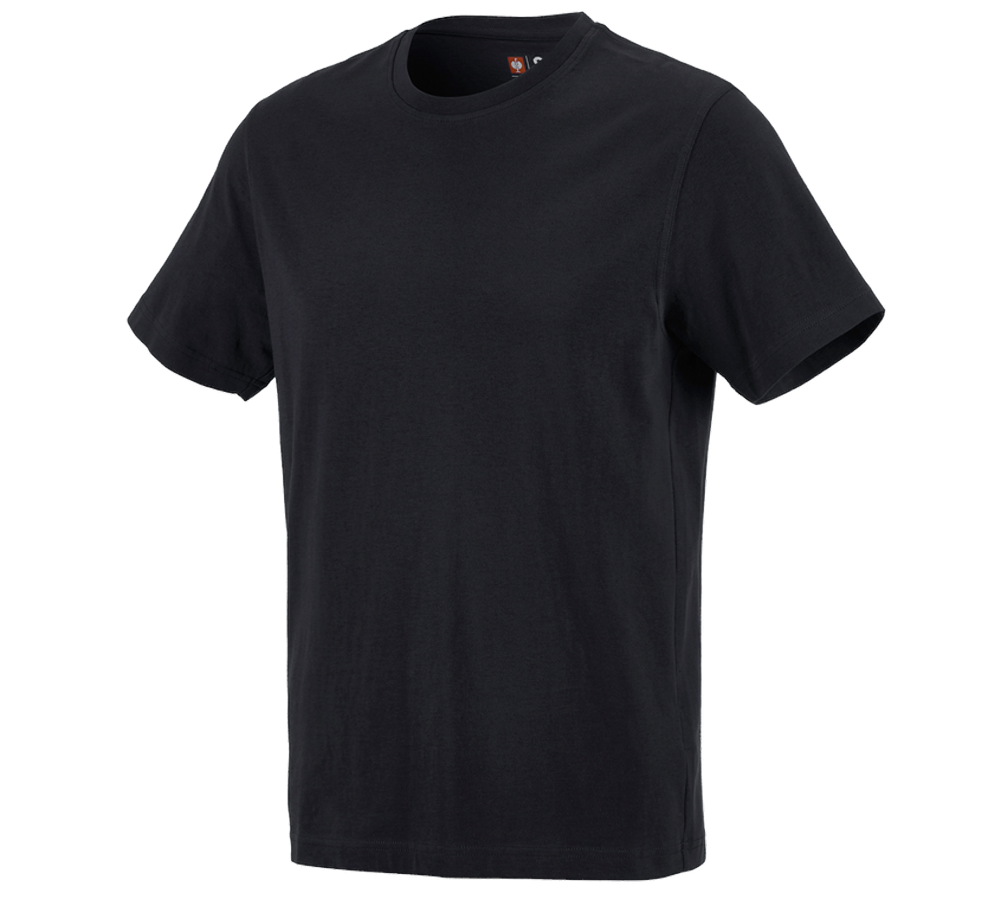 Primary image e.s. T-shirt cotton black