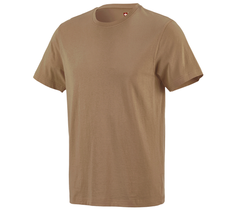 Primary image e.s. T-shirt cotton khaki