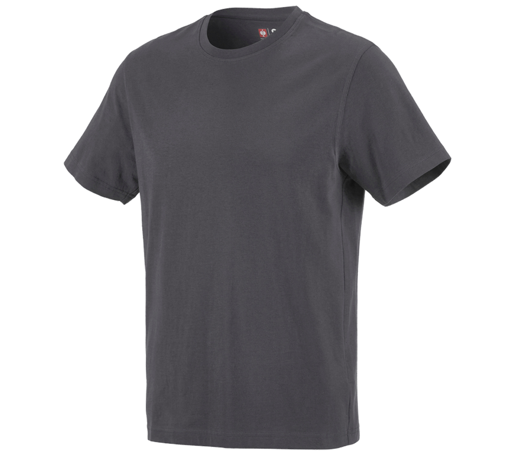 Primary image e.s. T-shirt cotton anthracite