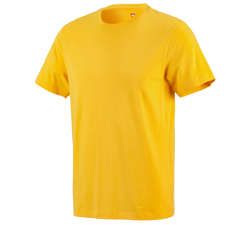 Primary image e.s. T-shirt cotton yellow