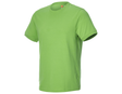 Primary image e.s. T-shirt cotton stretch seagreen