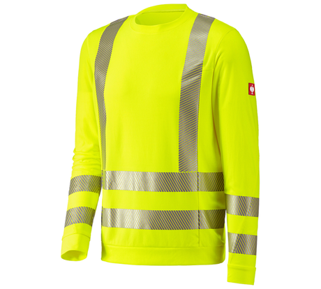 Primary image e.s. High-vis functional long sleeve high-vis yellow