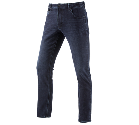 Primary image e.s. Winter 5-Pocket stretch jeans darkwashed