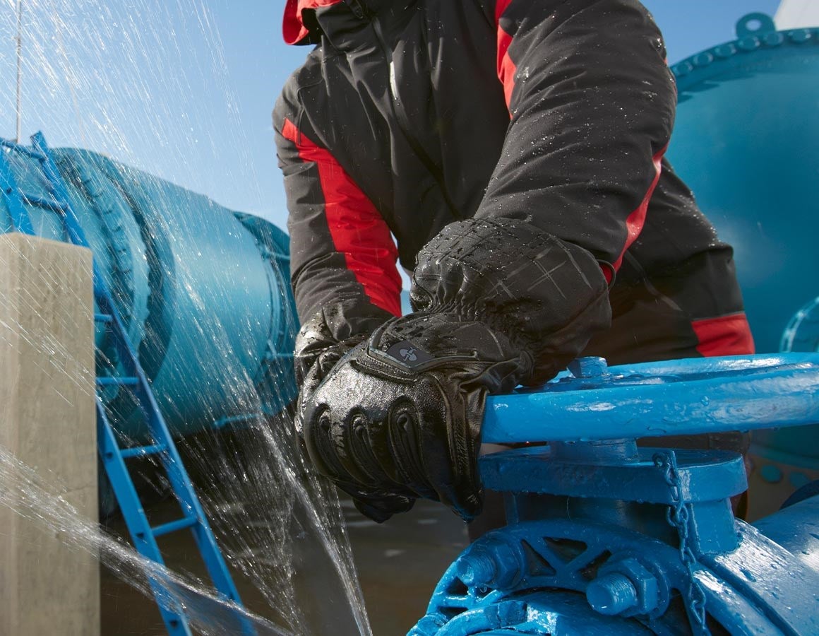 Additional image 3 e.s. Winter gloves Cupid Ice black/grey