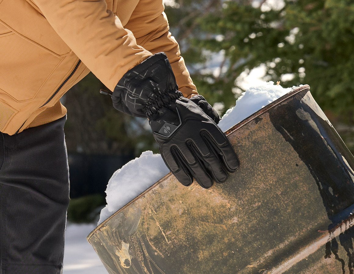 Additional image 2 e.s. Winter gloves Cupid Ice black/grey