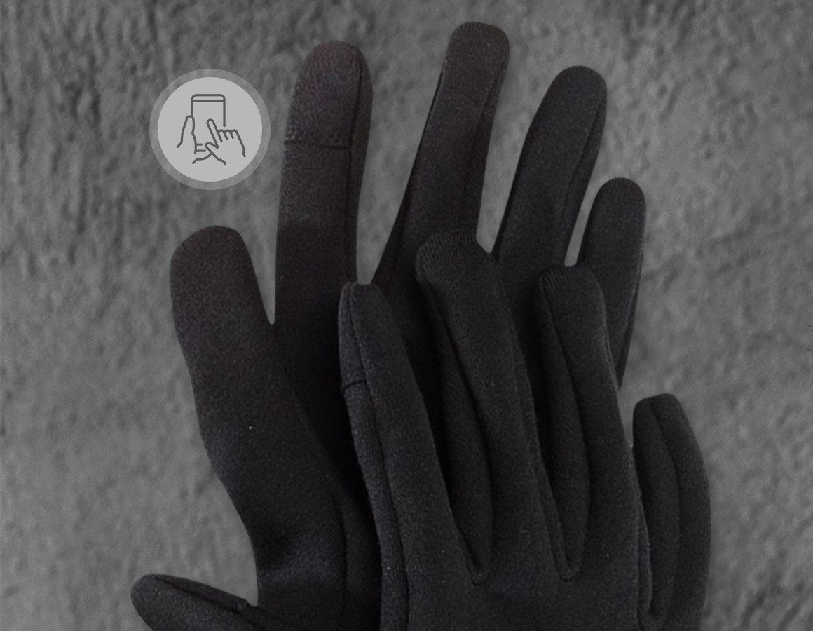 Additional image 4 e.s. Winter gloves Cupid Ice black/grey
