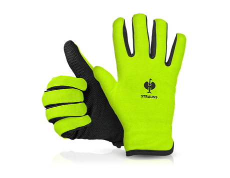 Primary image e.s. Winter gloves Fleece Comfort high-vis yellow/black