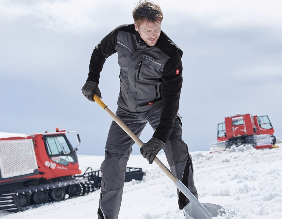 Additional image 2 e.s. Winter gloves Hybrid Ice graphite melange