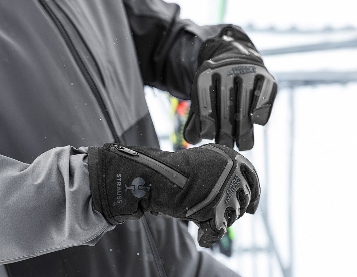 Additional image 2 e.s. Winter gloves Proteus Ice black/grey