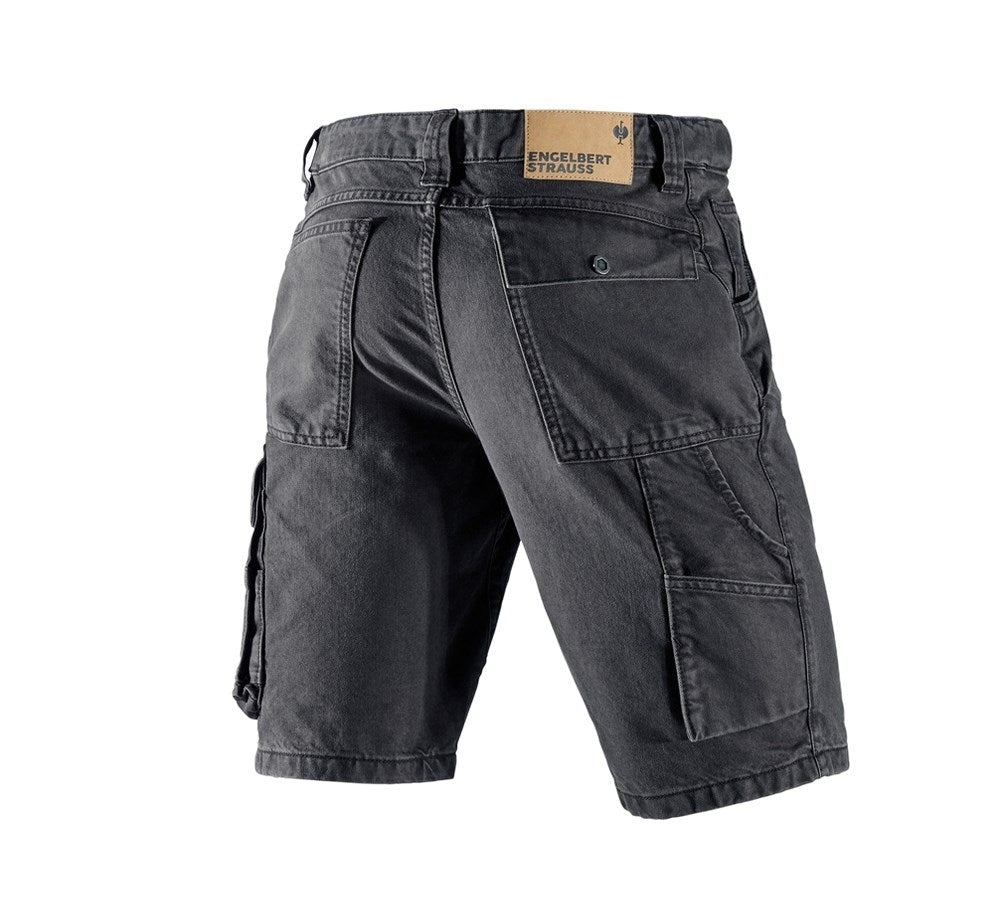 Secondary image e.s. Worker denim shorts graphite