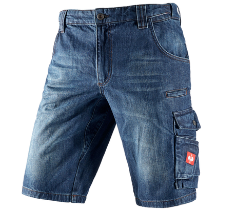 Primary image e.s. Worker denim shorts darkwashed