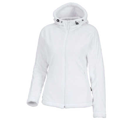 Primary image e.s. Zip jacket Highloft, ladies' white