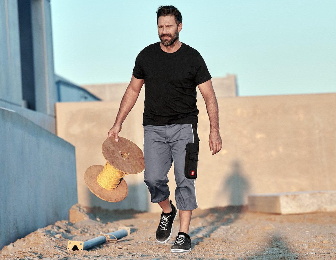 Additional image 1 3/4 length trousers e.s.active grey/black