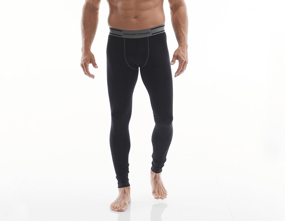 Additional image 2 e.s. cotton stretch long-pants black