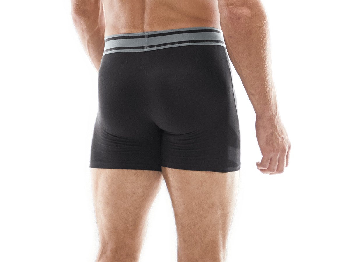 Additional image 1 e.s. Cotton stretch long-leg pants black/cement