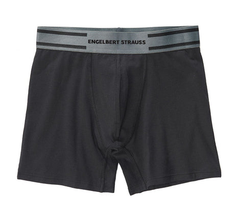 Primary image e.s. Cotton stretch long-leg pants black/cement