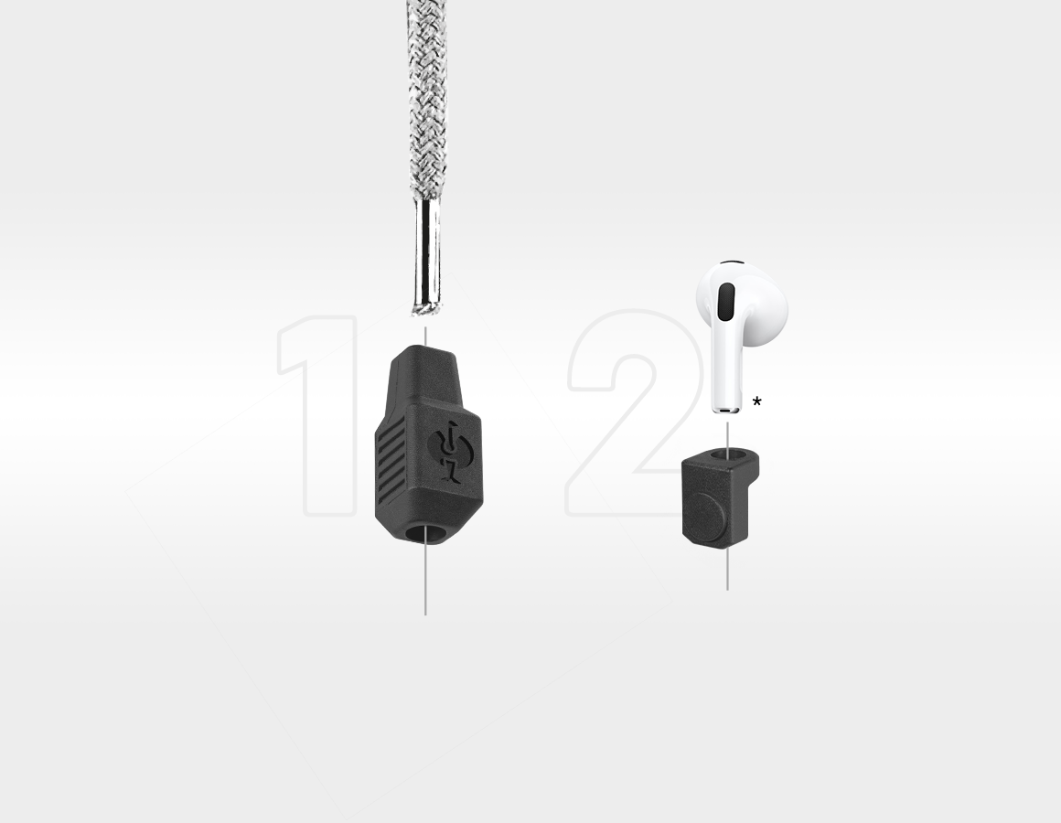 Additional image 2 e.s. ear pod holder black